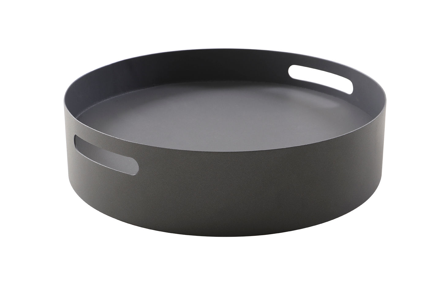 Mimpi Tray Ø41cm, Small, Anthracite